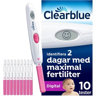 Clearblue Digital Ägglossningstest - 10 Pack Clearblue Digital Ägglossningstest - 10 Pack