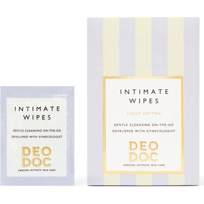 DeoDoc Deowipes Intim Violet Cotton 10 st DeoDoc Deowipes Intim Violet Cotton 10 st