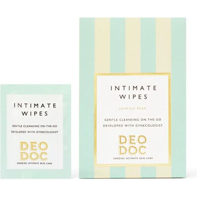 DeoDoc Deowipes Intim Jasmine Pear 10 st DeoDoc Deowipes Intim Jasmine Pear 10 st