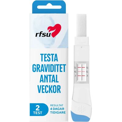 RFSU Weeks Graviditestest Veckoindikator 2-pack RFSU Weeks Graviditestest Veckoindikator 2-pack