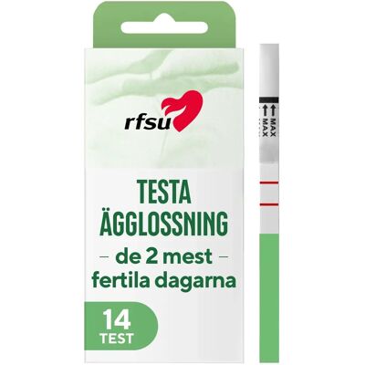RFSU Ovulation Ägglossningstest Strips 14 st RFSU Ovulation Ägglossningstest Strips 14 st