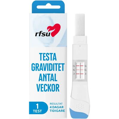 RFSU Weeks Graviditetstest Veckoindikator 1 pack RFSU Weeks Graviditetstest Veckoindikator 1 pack