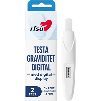 RFSU Digitalt Graviditetstest 2-pack RFSU Digitalt Graviditetstest 2-pack
