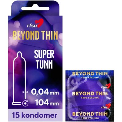 RFSU Beyond Thin Kondom 15st RFSU Beyond Thin Kondom 15st