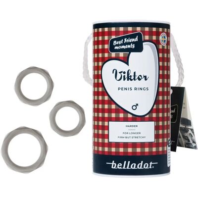 Belladot Viktor Penisringar 3-pack Belladot Viktor Penisringar 3-pack