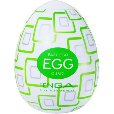 Tenga Egg Cubic Onanihjälpmedel för män Tenga Egg Cubic Onanihjälpmedel för män