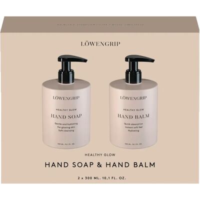 Löwengrip Handvårdsdubbelsats - Närande Handtvål & Balsam Löwengrip Handvårdsdubbelsats - Närande Handtvål & Balsam