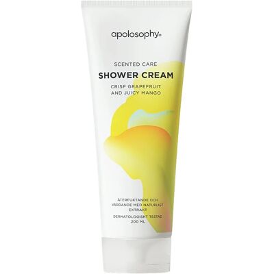 Apolosophy Scented Care Shower Cream Grapefruit and Mango 200 ml Apolosophy Scented Care Shower Cream Grapefruit and Mango 200 ml