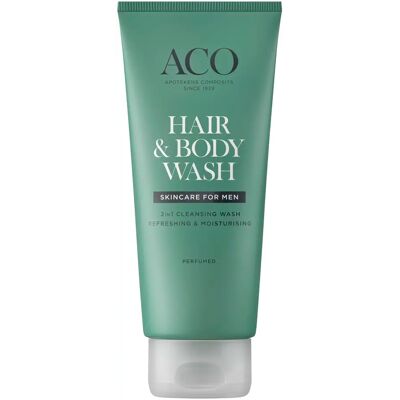 ACO For Men Hair & Body Wash Parfymerad 200 ml ACO For Men Hair & Body Wash Parfymerad 200 ml