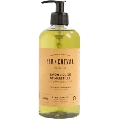 Fer a Cheval Fer à Cheval Flytande Marseilletvål Oliv 500 ml Fer a Cheval Fer à Cheval Flytande Marseilletvål Oliv 500 ml