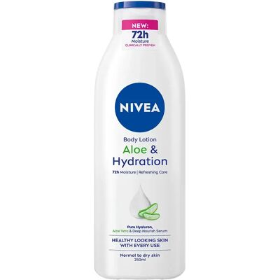 NIVEA 250ml Aloe & Hydration Body Lotion - Body Lotion NIVEA 250ml Aloe & Hydration Body Lotion - Body Lotion