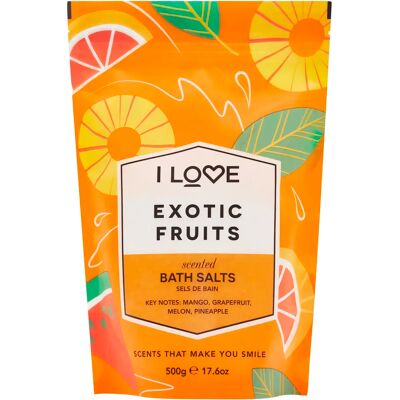 I LOVE Signature Bath Salts Exotic Fruit 500 g I LOVE Signature Bath Salts Exotic Fruit 500 g