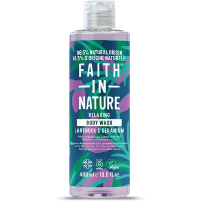 Faith in Nature Body Wash Lavender & Geranium 400 ml Faith in Nature Body Wash Lavender & Geranium 400 ml