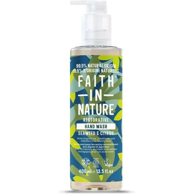 Faith in Nature Hand Wash-Seaweed & Citrus 400ml Faith in Nature Hand Wash-Seaweed & Citrus 400ml