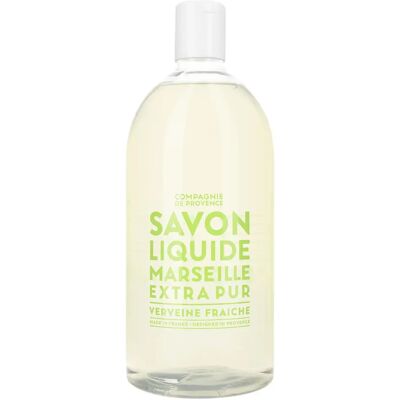 La Compagnie de Provence Compagnie de Provence Liquid Marseille Soap Refill Fresh Verbena 1 l La Compagnie de Provence Compagnie de Provence Liquid Marseille Soap Refill Fresh Verbena 1 l