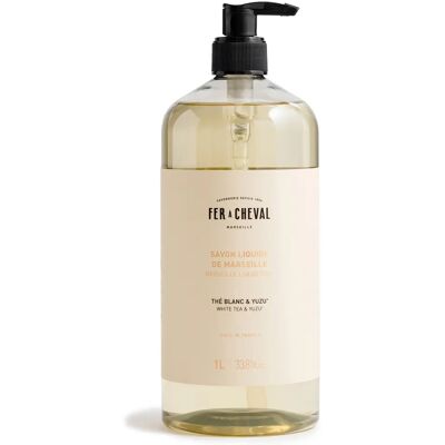 Fer a Cheval Fer à Cheval Flytande Tvål White Tea & Yuzu 1000 ml Fer a Cheval Fer à Cheval Flytande Tvål White Tea & Yuzu 1000 ml