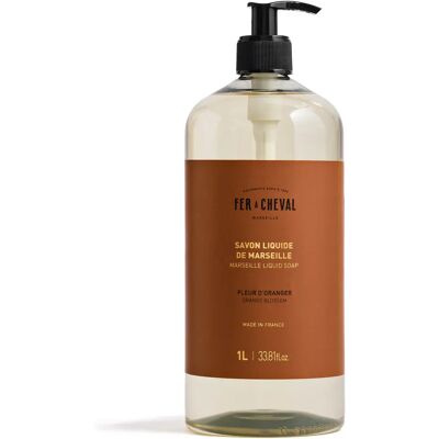Fer a Cheval Fer à Cheval Flytande Tvål Orange Blossom 500 ml 1000 ml Fer a Cheval Fer à Cheval Flytande Tvål Orange Blossom 500 ml 1000 ml