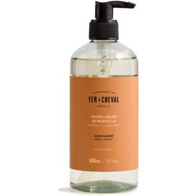 Fer a Cheval Fer à Cheval Flytande Tvål Amber Jasmine 500 ml Fer a Cheval Fer à Cheval Flytande Tvål Amber Jasmine 500 ml