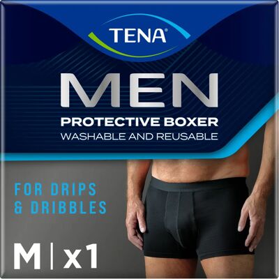 TENA Men Washable Protective Boxer Svart M TENA Men Washable Protective Boxer Svart M
