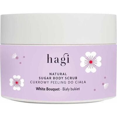 Hagi White Bouquet Natural Sugar Body Scrub 200 g Hagi White Bouquet Natural Sugar Body Scrub 200 g