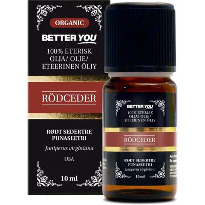 Better You Rödcederolja EKO Eterisk 10 ml Better You Rödcederolja EKO Eterisk 10 ml