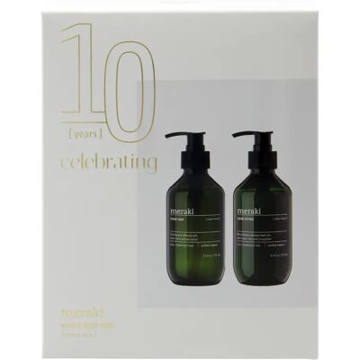Meraki Cotton Haze Hand Care Gift Box - Green - Simple, 2 x 275 ml Meraki Cotton Haze Hand Care Gift Box - Green - Simple, 2 x 275 ml