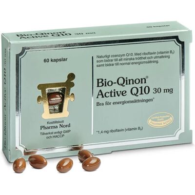 Pharma Nord Bio-Qinon Active Q10 30mg kapslar 60 st Pharma Nord Bio-Qinon Active Q10 30mg kapslar 60 st