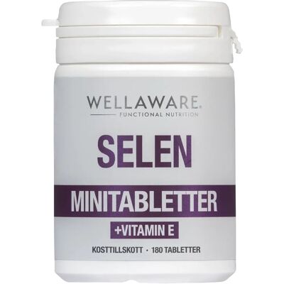 WellAware Selen + E Vitamin 180 minitabletter WellAware Selen + E Vitamin 180 minitabletter