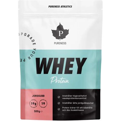 Pureness Athletics Whey Protein Jordgubb 500 g Pureness Athletics Whey Protein Jordgubb 500 g