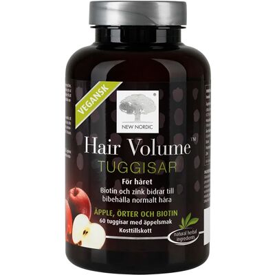 New Nordic Hair Volume Tuggisar 60 st New Nordic Hair Volume Tuggisar 60 st