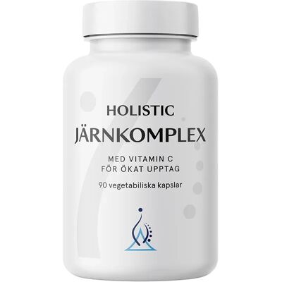 Holistic Järnkomplex 25 mg 90 st Holistic Järnkomplex 25 mg 90 st