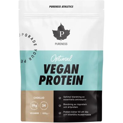 Pureness Athletics Optimal Vegan Protein Choklad 600 g Pureness Athletics Optimal Vegan Protein Choklad 600 g