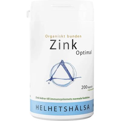 Helhetshälsa ZinkOptimal 25 mg 200 kapslar Helhetshälsa ZinkOptimal 25 mg 200 kapslar