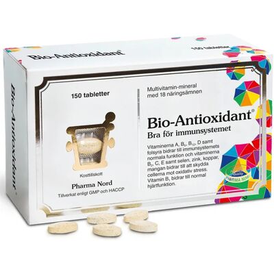 Pharma Nord Bio-Multi Vitaminer och Mineraler - 150 Kapslar Pharma Nord Bio-Multi Vitaminer och Mineraler - 150 Kapslar