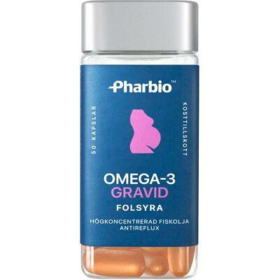 Pharbio Omega-3 Gravid 50st Pharbio Omega-3 Gravid 50st