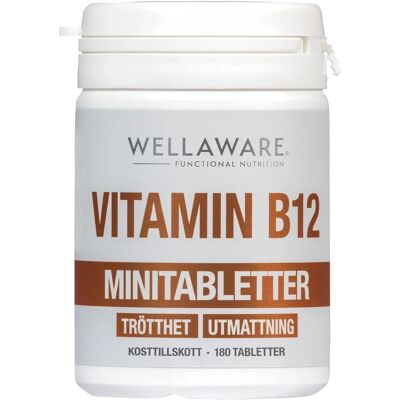 WellAware Vitamin B12 180 minitabletter WellAware Vitamin B12 180 minitabletter