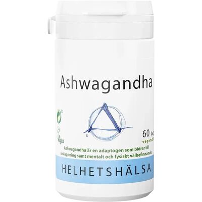 Helhetshälsa Ashwagandha 60 kapslar Helhetshälsa Ashwagandha 60 kapslar