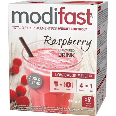 MODIFAST - Kalorifatt Diet Milkshake - Hallon MODIFAST - Kalorifatt Diet Milkshake - Hallon