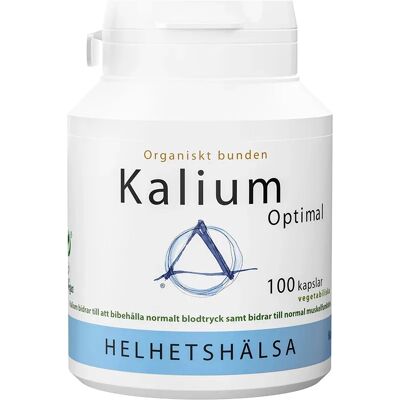 Helhetshälsa Kalium Optimal 100 kapslar Helhetshälsa Kalium Optimal 100 kapslar