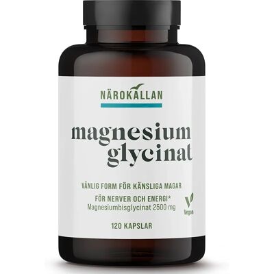 Närokällan Magnesiumglycinat 120 kapslar Närokällan Magnesiumglycinat 120 kapslar