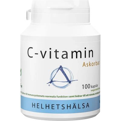 Helhetshälsa C-vitamin, askorbat 100 kapslar Helhetshälsa C-vitamin, askorbat 100 kapslar