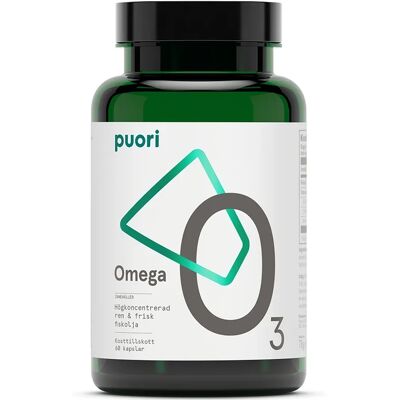 Puori Omega-3 Fiskolja tillägg - Hjärta & Hjärna Puori Omega-3 Fiskolja tillägg - Hjärta & Hjärna