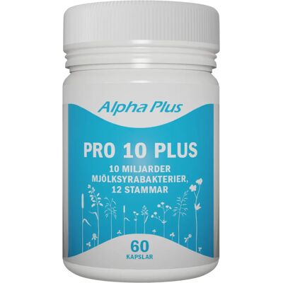 Alpha Plus Pro 10 Plus 60 kapslar Alpha Plus Pro 10 Plus 60 kapslar