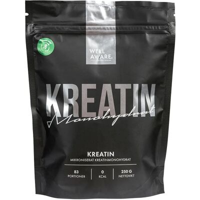 WellAware Kreatin Pulver 250 g WellAware Kreatin Pulver 250 g