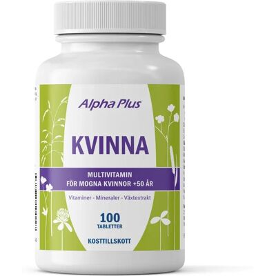 Alpha Plus Kvinna 100 st Alpha Plus Kvinna 100 st