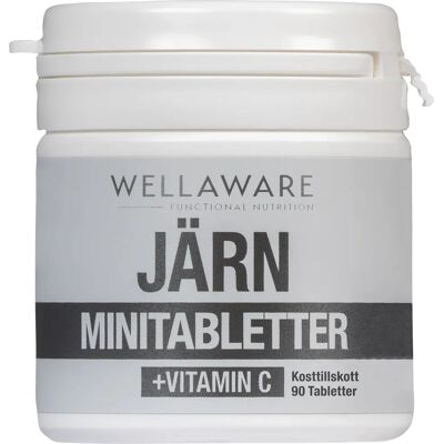 WellAware Järn och Vitamin C 90 minitabletter WellAware Järn och Vitamin C 90 minitabletter