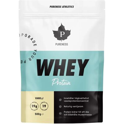Pureness Athletics Whey Protein Vanilj 500 g Pureness Athletics Whey Protein Vanilj 500 g