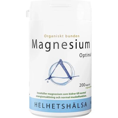 Helhetshälsa MagnesiumOptimal 200 kapslar Helhetshälsa MagnesiumOptimal 200 kapslar