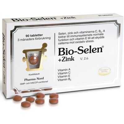 Pharma Nord Bio-Selen och Zink Kosttillskott Pharma Nord Bio-Selen och Zink Kosttillskott