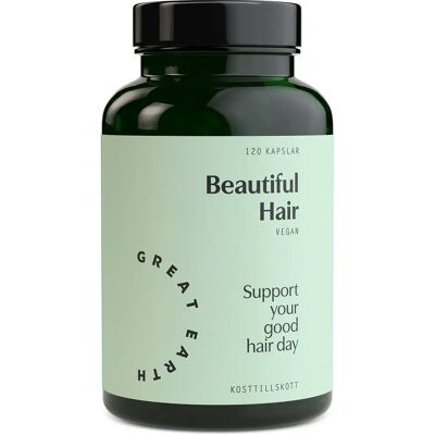 Great Earth Beautiful Hair 120 kapslar Great Earth Beautiful Hair 120 kapslar